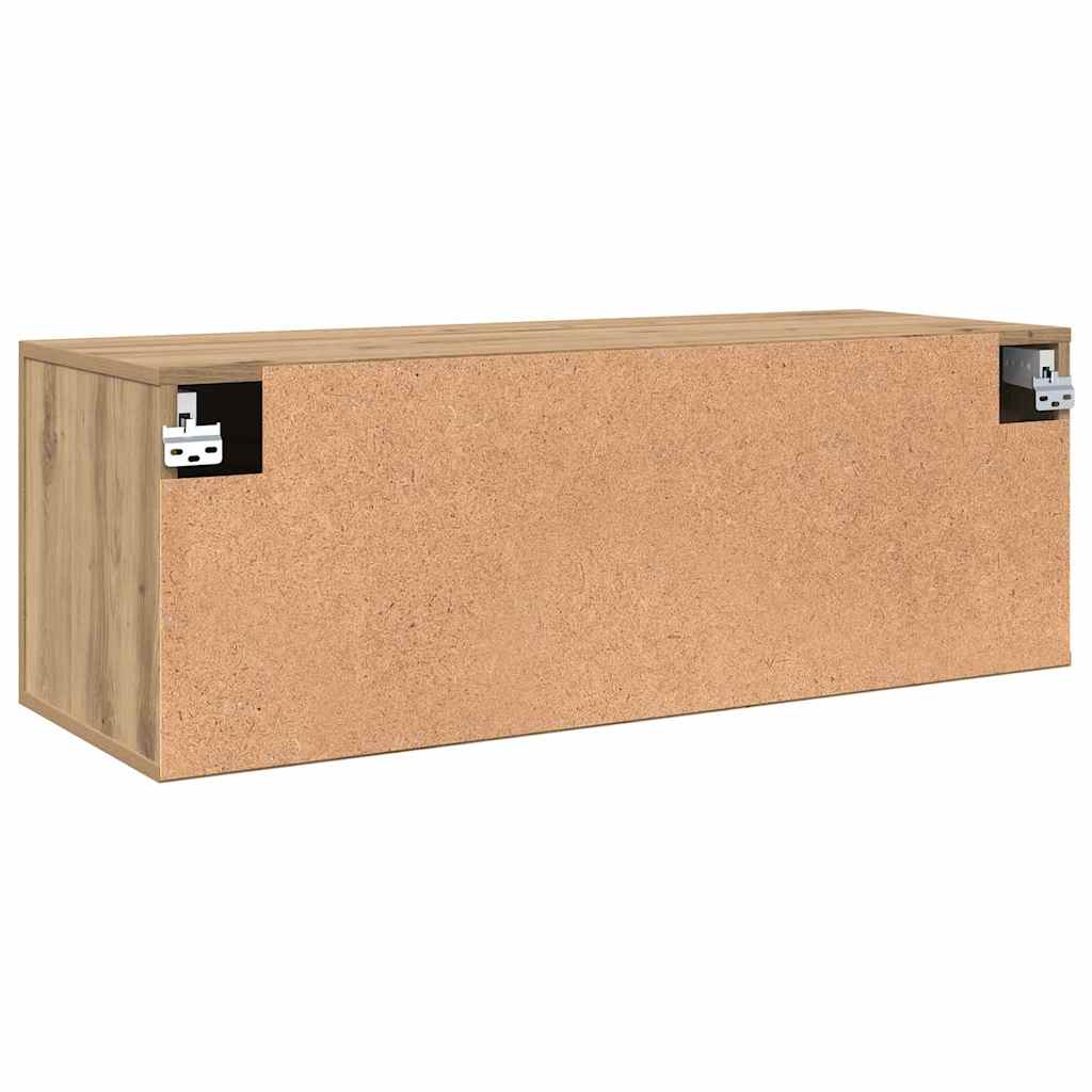 Armadietto a muro rovere artigianale 100 x 36.5 x 35 cm | homemem39