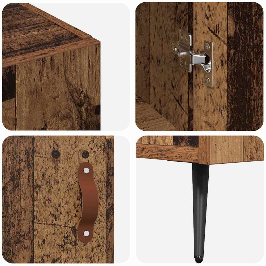 Credenza Legno vecchio 89,5 x 34 x 80 cm Legno multistrato