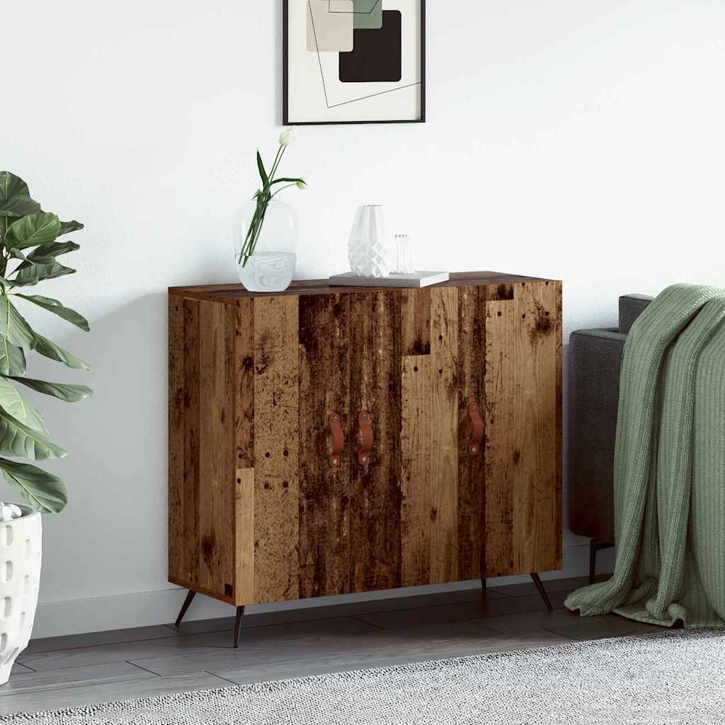 Credenza Legno vecchio 89,5 x 34 x 80 cm Legno multistrato