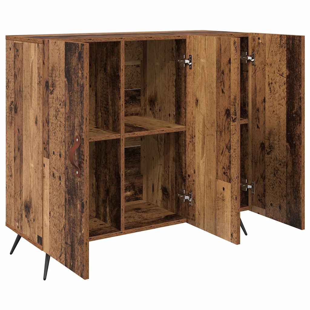 Credenza Legno vecchio 89,5 x 34 x 80 cm Legno multistrato