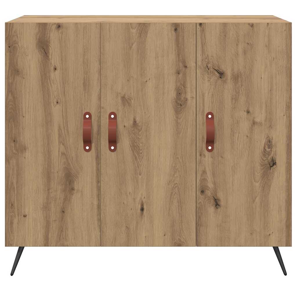 Credenza Rovere artigianale 89,5 x 34 x 80 cm Legno multistrato
