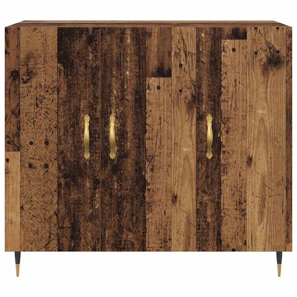 Credenza Legno vecchio 90 x 34 x 80 cm Legno multistrato