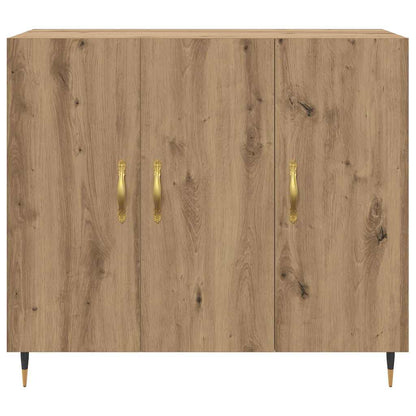 Credenza Rovere artigianale 90 x 34 x 80 cm Legno multistrato