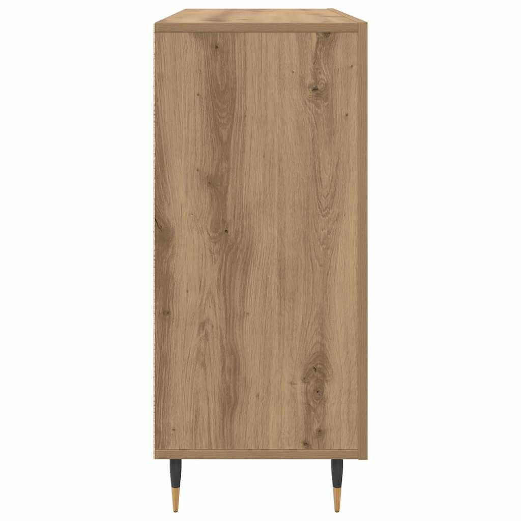 Credenza Rovere artigianale 90 x 34 x 80 cm Legno multistrato