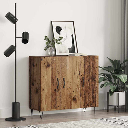Credenza Legno vecchio 90 x 32,5 x 80 cm Legno multistrato