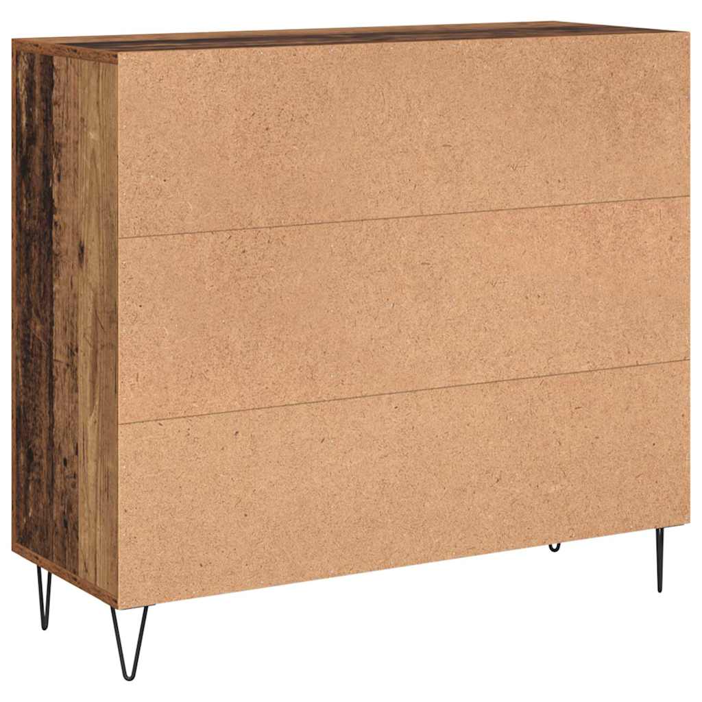 Credenza Legno vecchio 90 x 32,5 x 80 cm Legno multistrato