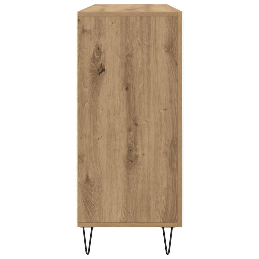 Credenza Rovere artigianale 90 x 32,5 x 80 cm Legno multistrato