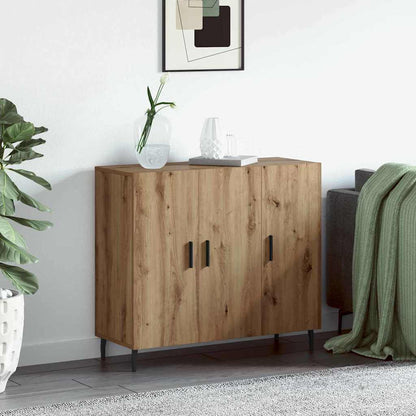 Credenza Rovere artigianale 90 x 34 x 80 cm Legno multistrato