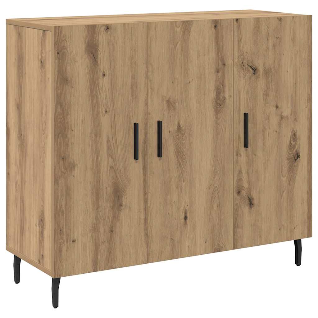 Credenza Rovere artigianale 90 x 34 x 80 cm Legno multistrato