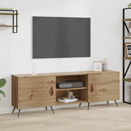 Mobile TV rovere artigianale 150 x 30 x 50 cm Legno multistrato