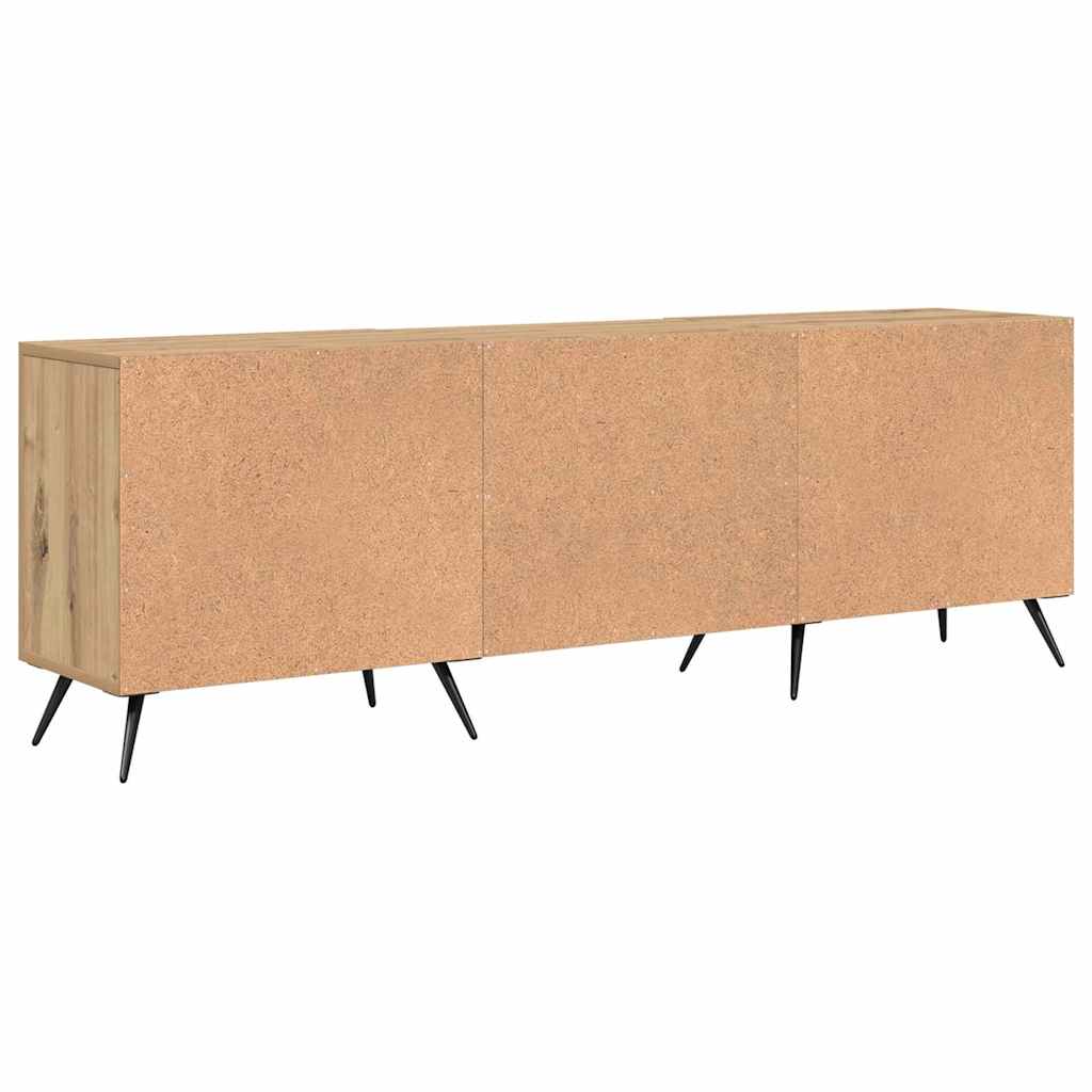 Mobile TV rovere artigianale 150 x 30 x 50 cm Legno multistrato