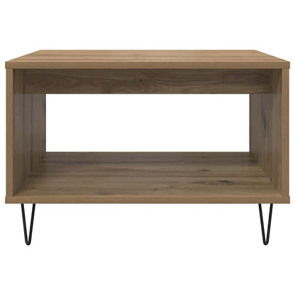 Tavolino da salotto rovere artigianale 60 x 50 x 40 cm