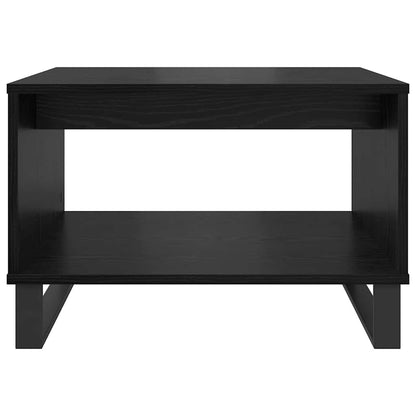 Tavolino da salotto Rovere nero 60 x 50 x 40 cm