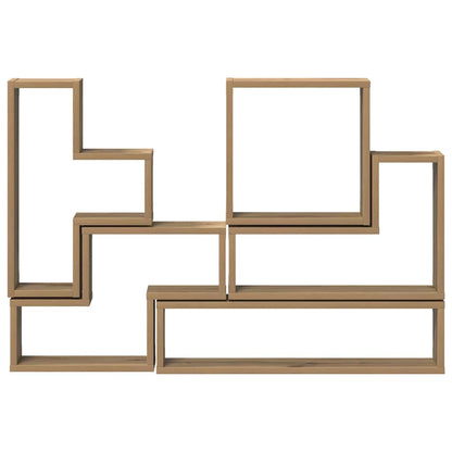 Cubo da Parete Altro rovere artigianale 96 x 12 x 64 cm