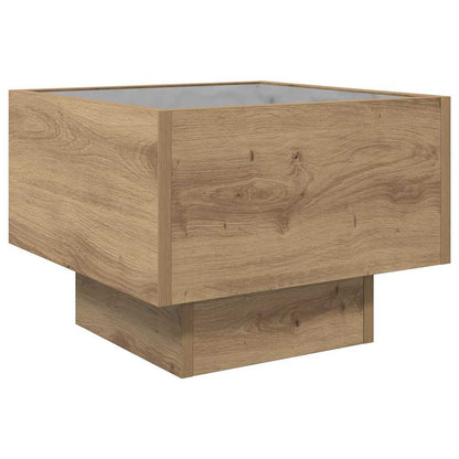 Tavolino da salotto rovere artigianale 40 x 40 x 30 cm | homemem39