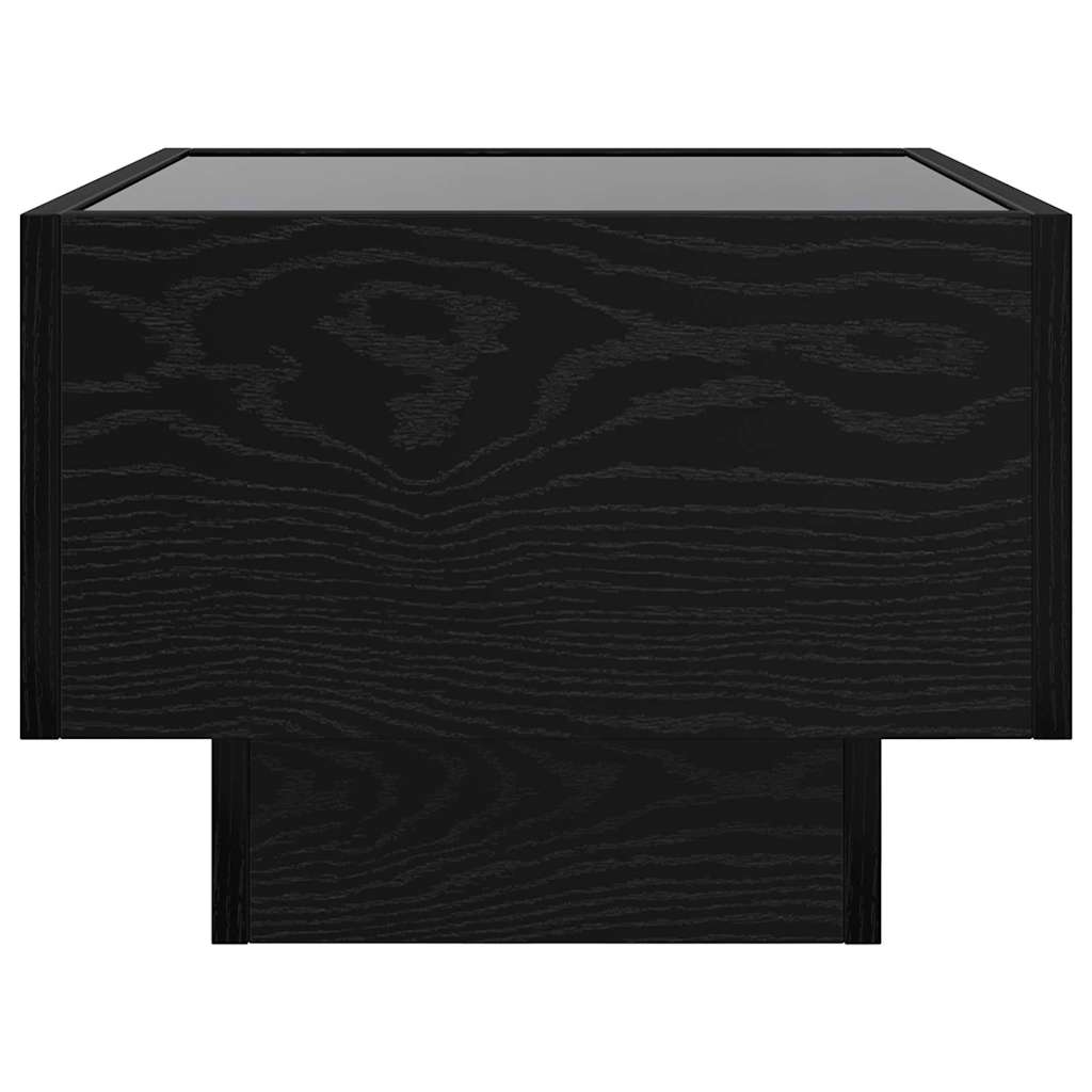 Tavolino da salotto Rovere nero 40 x 40 x 30 cm | homemem39