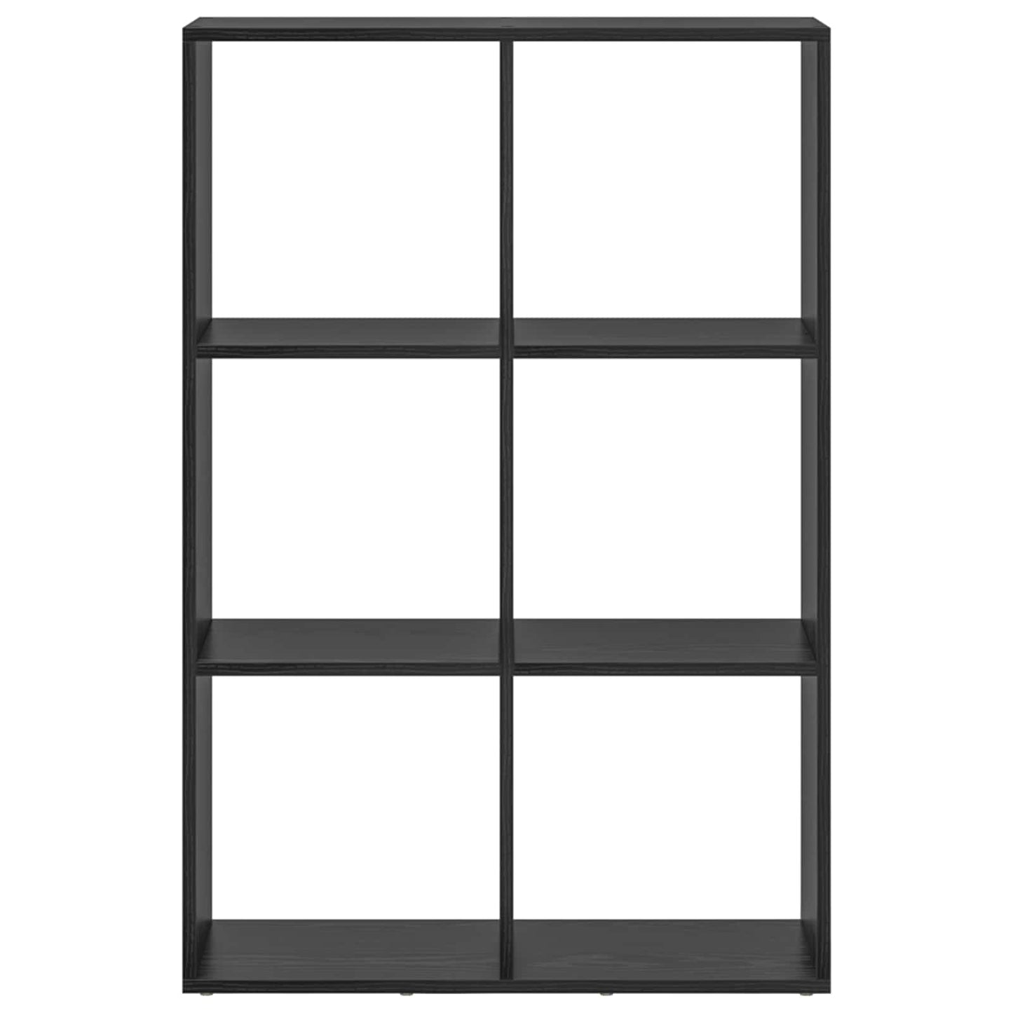 Armadio per Libri Rovere Nero 69,5 x 29 x 103,5 cm | homemem39