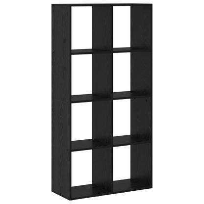 Armadio per Libri Rovere Nero 69,5 x 29 x 137,5 cm | homemem39