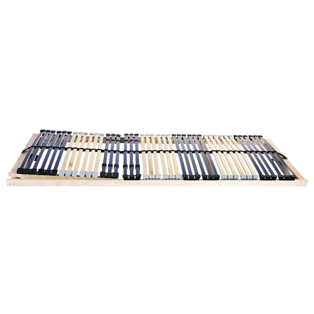 Base a doghe Marrone 80 x 190 cm Legno massello di faggio