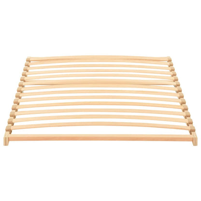Base a doghe Marrone 90 x 190 cm Legno massello di faggio | homemem39