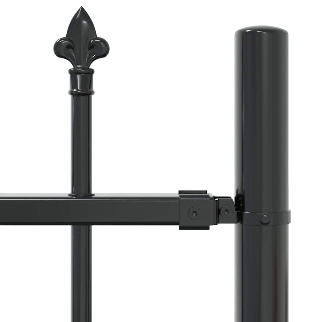 Recinzione per Giardino Grigio 240 x 165 cm