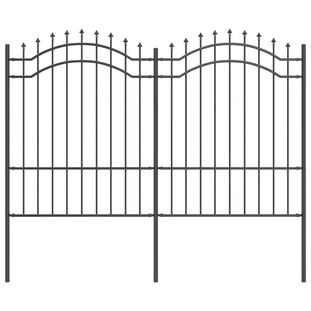 Recinzione per Giardino Grigio 240 x 190 cm