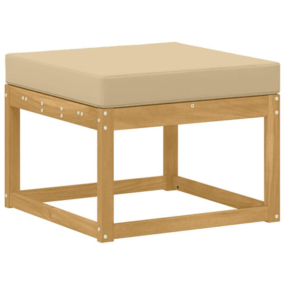 Set di divani da esterno 5 pz Bianco e Beige | homemem39