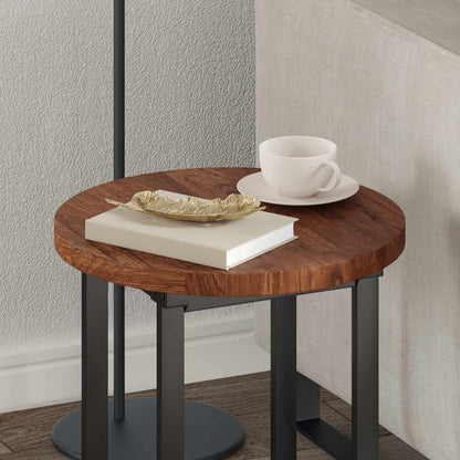 Piano del tavolo Marrone Chiaro Ø 40 x 2,5 cm | homemem39