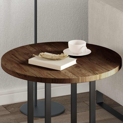 Piano del tavolo Marrone Scuro Ø 60 x 2,5 cm | homemem39