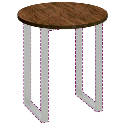 Piano del tavolo Marrone Scuro Ø 70 x 2,5 cm | homemem39