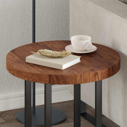 Piano del tavolo Marrone Chiaro Ø 50 x 4 cm | homemem39