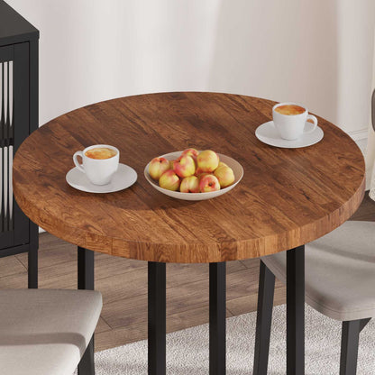 Piano del tavolo Marrone Chiaro Ø 80 x 4 cm | homemem39