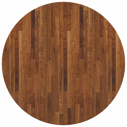 Piano del tavolo Marrone Chiaro Ø 80 x 4 cm | homemem39