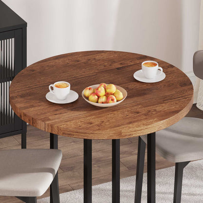 Piano del tavolo Marrone Chiaro Ø 90 x 4 cm | homemem39