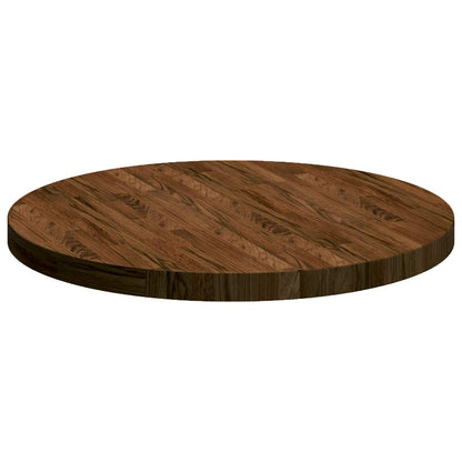 Piano del tavolo Marrone Scuro Ø 70 x 4 cm | homemem39