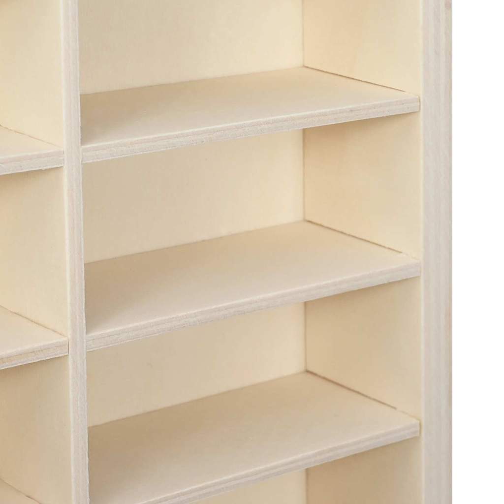 Vetrina a muro Beige 40 x 4,5 x 43 cm Legno multistrato