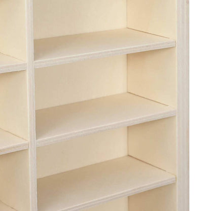 Vetrina a muro Beige 40 x 4,5 x 43 cm Legno multistrato
