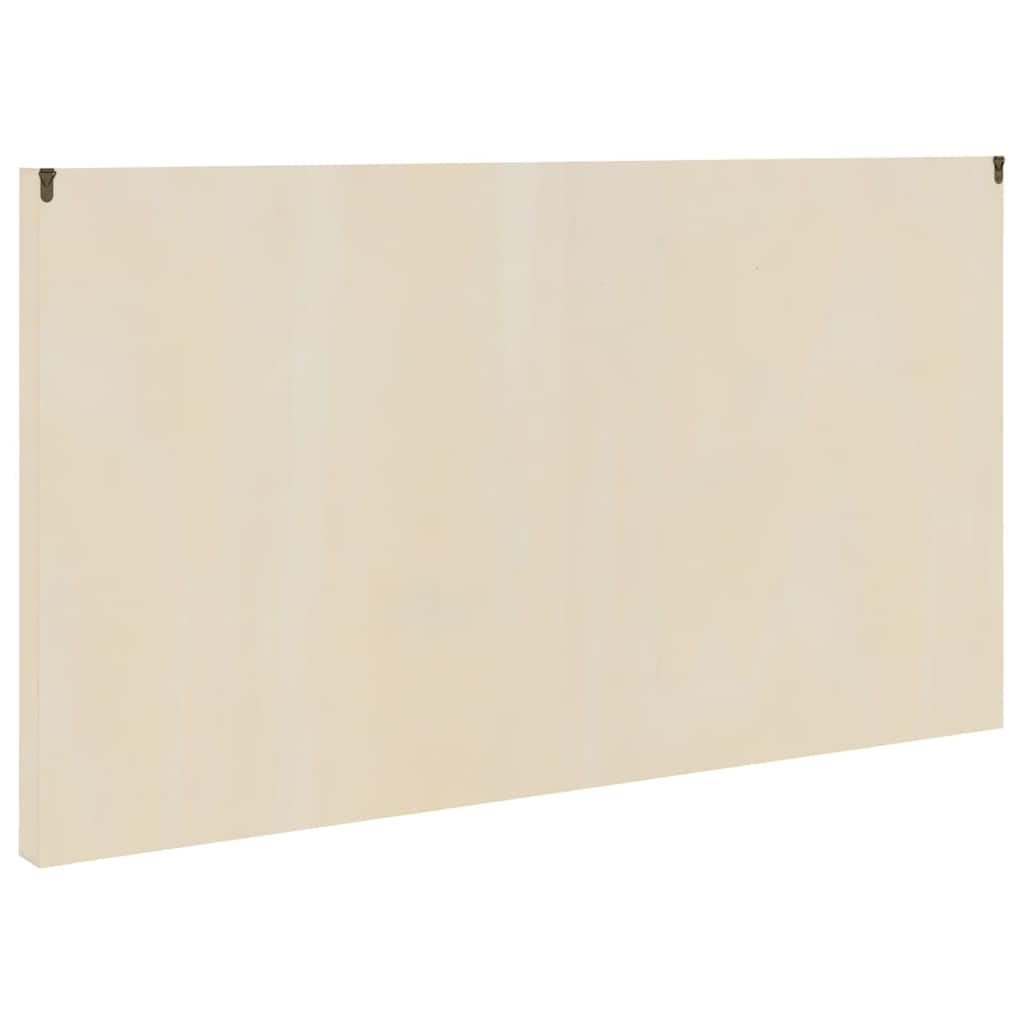 Vetrina a muro Beige 98 x 4,5 x 55 cm Legno multistrato