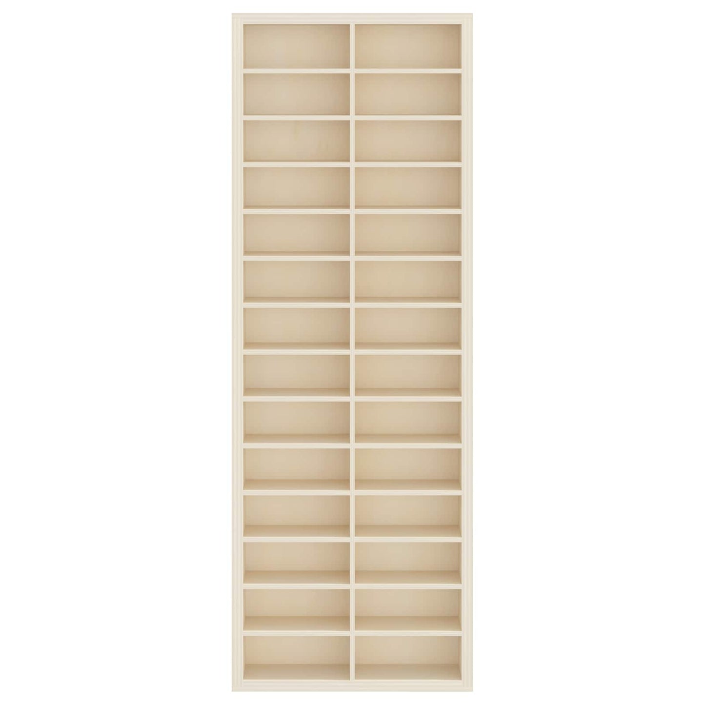 Vetrina a muro Beige 21 x 4,5 x 59 cm Legno multistrato | homemem39