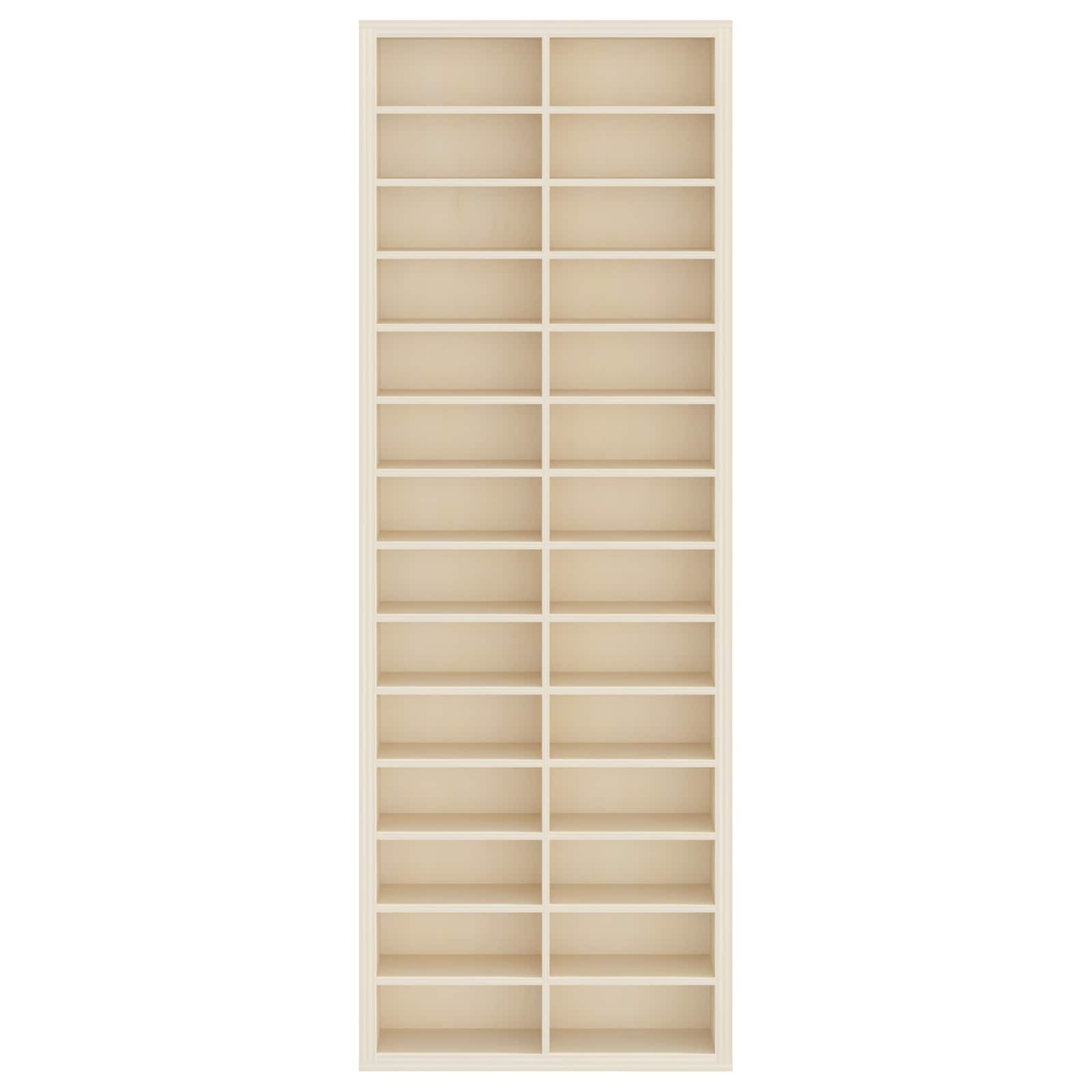 Vetrina a muro Beige 21 x 4,5 x 59 cm Legno multistrato | homemem39