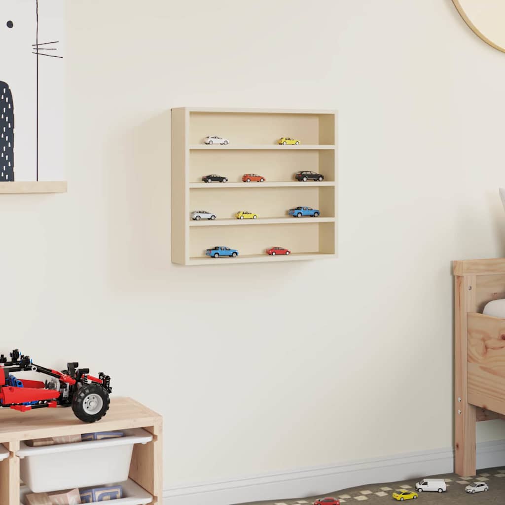 Vetrina a muro Beige 40 x 8,5 x 37 cm Legno multistrato | homemem39