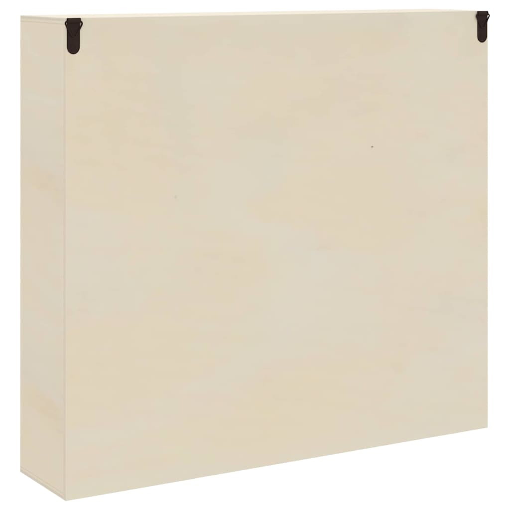 Vetrina a muro Beige 40 x 8,5 x 37 cm Legno multistrato | homemem39