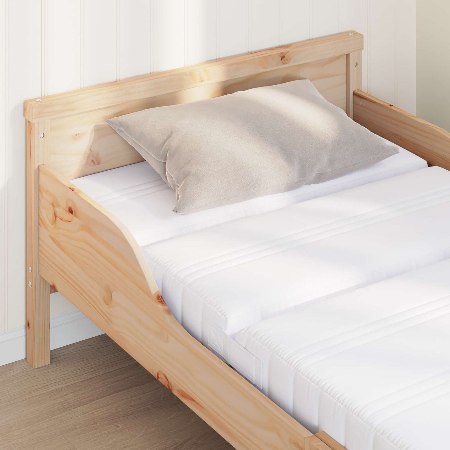 Materasso in Schiuma Estensibile 80 x 200 cm Bianco | homemem39