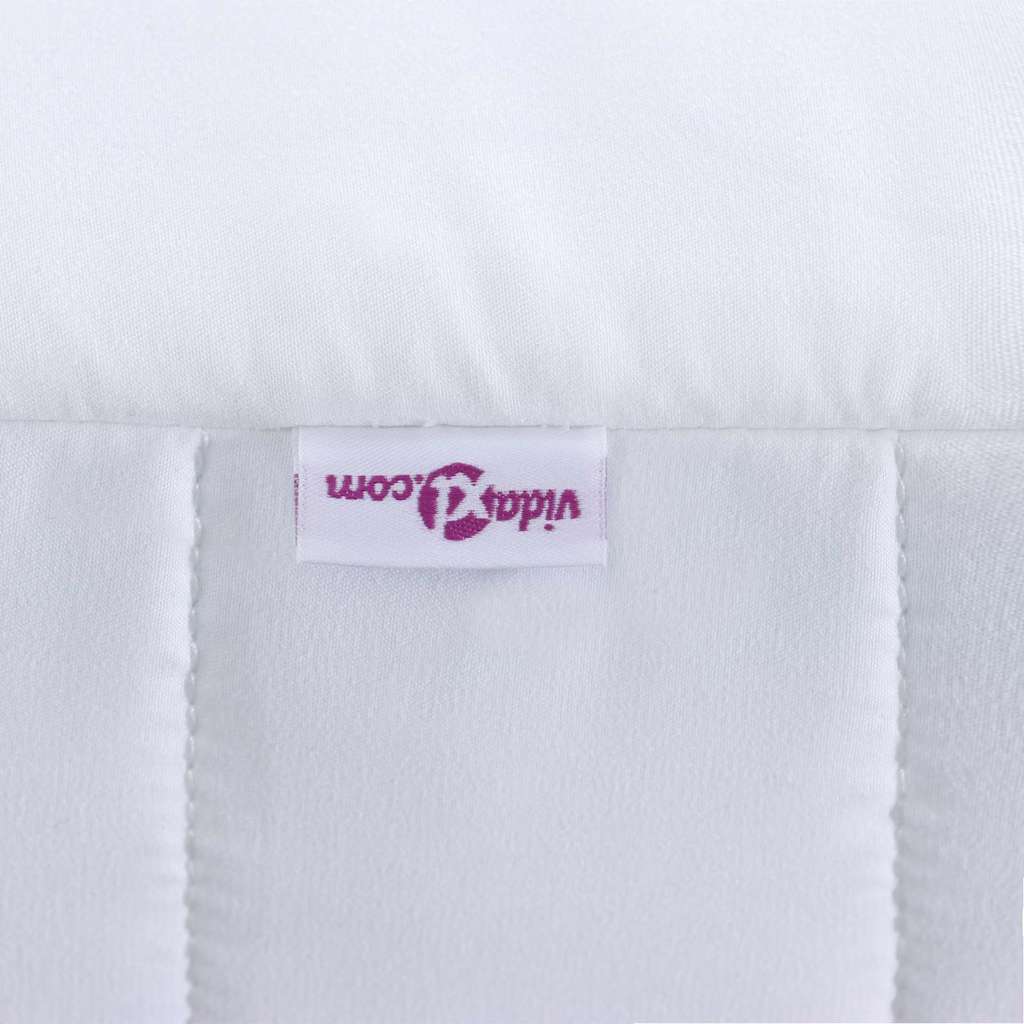 Materasso in schiuma Bianco 80 x 200 cm Tessuto - homemem39