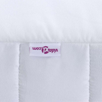 Materasso in schiuma Bianco 80 x 200 cm Tessuto - homemem39