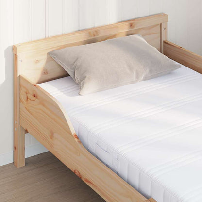 Materasso in schiuma Bianco 80 x 200 cm Tessuto - homemem39