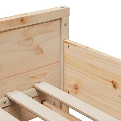 Struttura del letto Marrone 80 x 200 cm Legno multistrato | homemem39