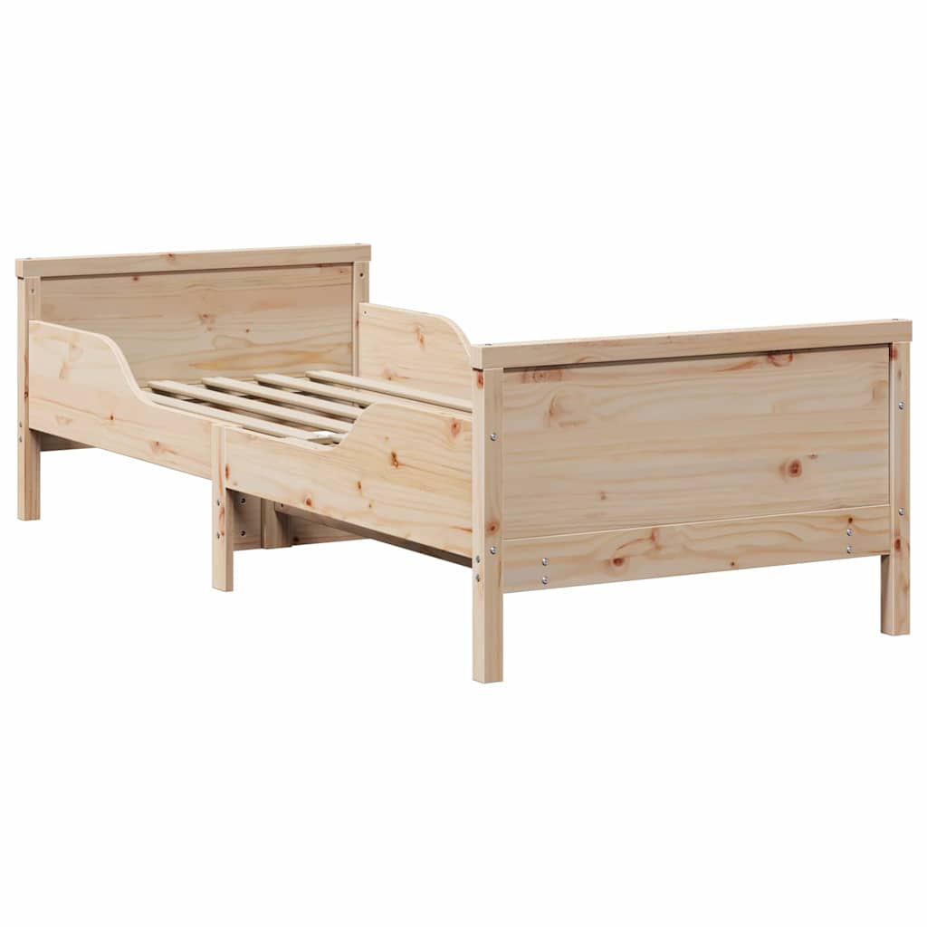 Struttura del letto Marrone 80 x 200 cm Legno multistrato | homemem39