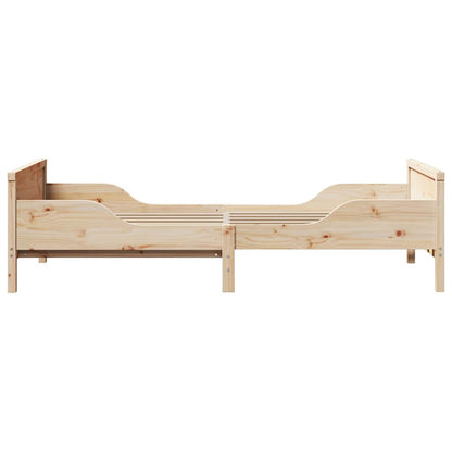 Struttura del letto Marrone 80 x 200 cm Legno multistrato | homemem39