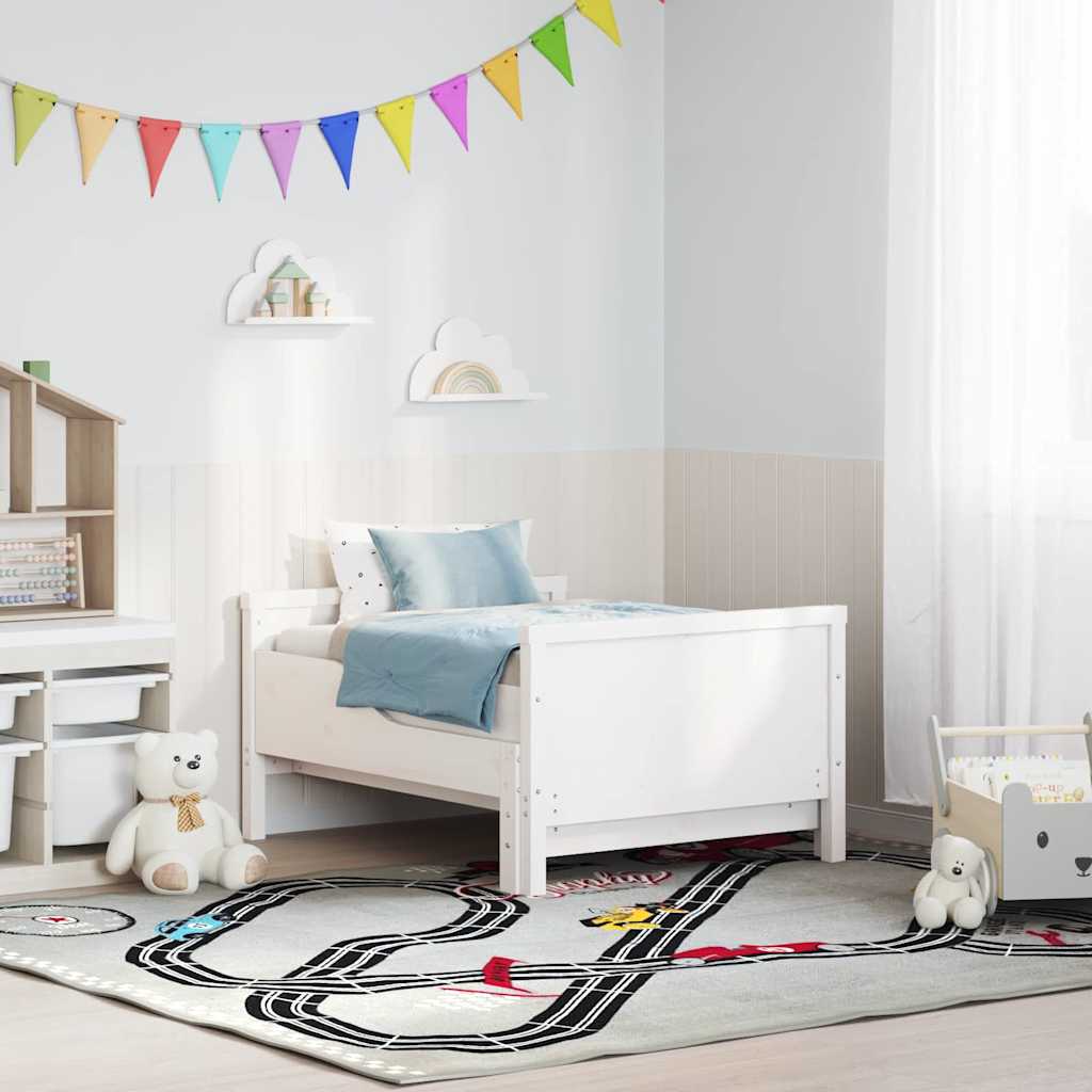 Struttura del letto Bianco 80 x 200 cm Legno multistrato | homemem39